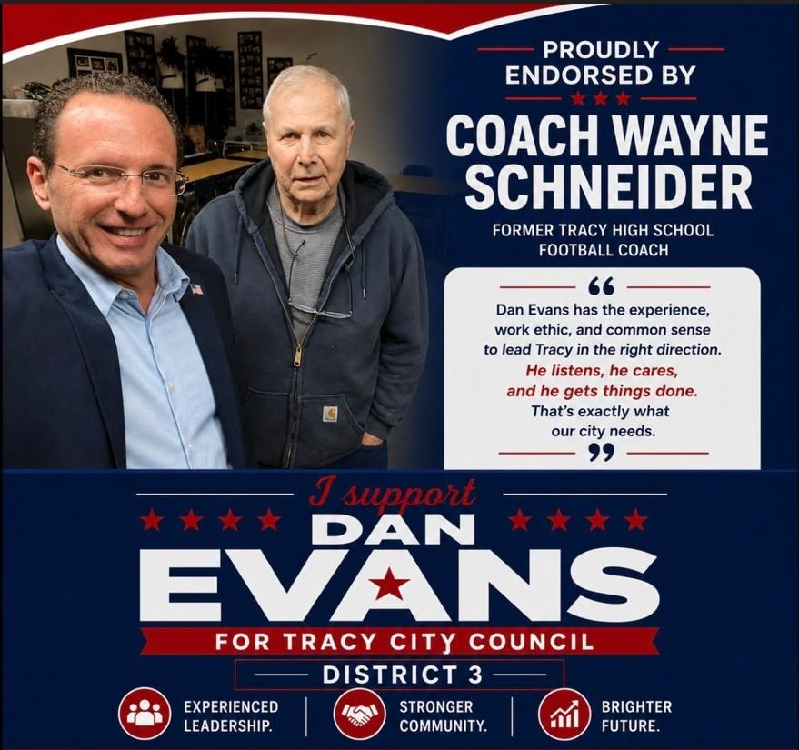 Coach Wayne Schneider endorsement of Dan Evans